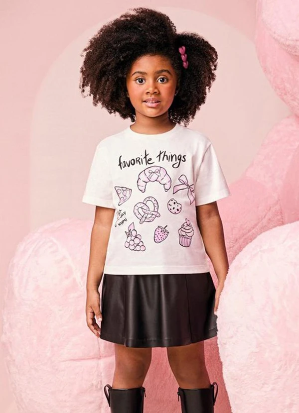 Momi - Conjunto Infantil Favorite Things com Strass