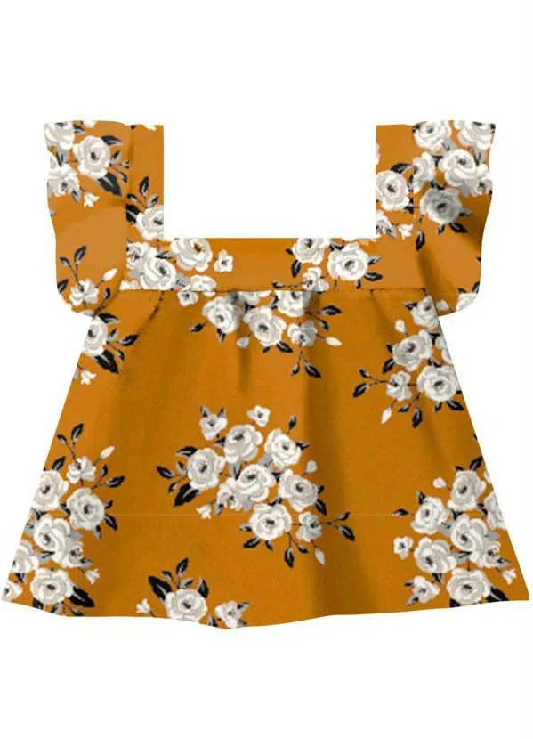 Milon - Conjunto Infantil MeninaAmarelo 3