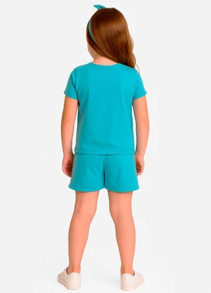 Select - Conjunto Infantil Feminino Azul - SELECT