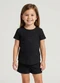 Select - Conjunto Infantil Blusa e Short Vermelho - variação: Preto