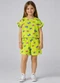 Select - Conjunto Infantil Feminino com Babado Vermelho - variação: Verde