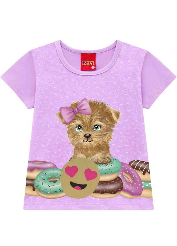 Kyly - Conjunto Infantil Feminino Lilás 3