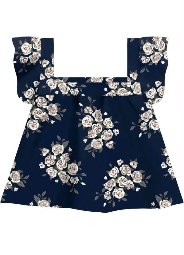 Milon - Conjunto Infantil MeninaMarinho 2