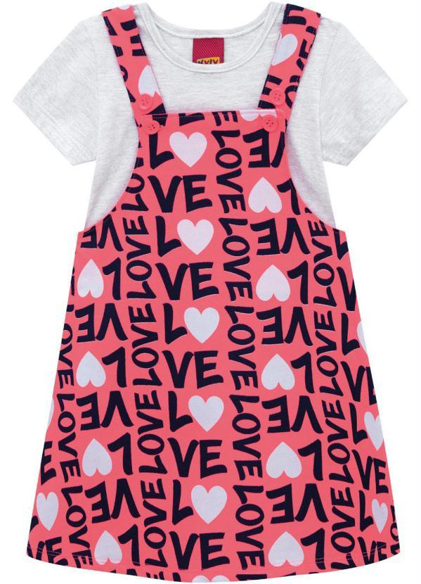 Kyly - Conjunto Infantil Feminino Mescla
