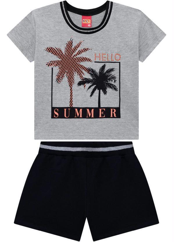 Kyly - Conjunto Infantil Feminino Mescla 1