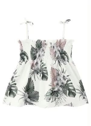 Milon - Conjunto Infantil MeninaOff White - MILON