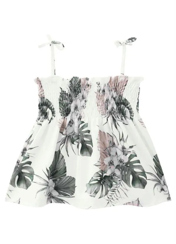 Milon - Conjunto Infantil MeninaOff White 2