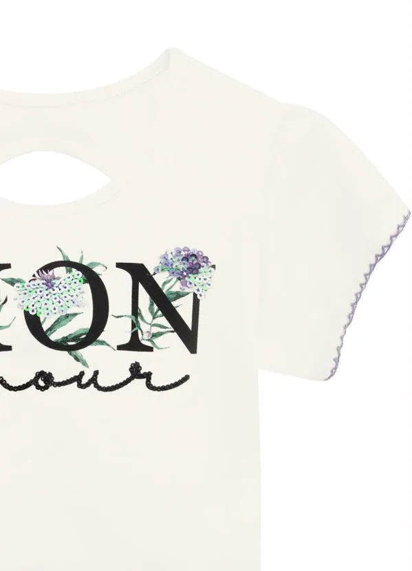 Milon - Conjunto Infantil MeninaOff White 2