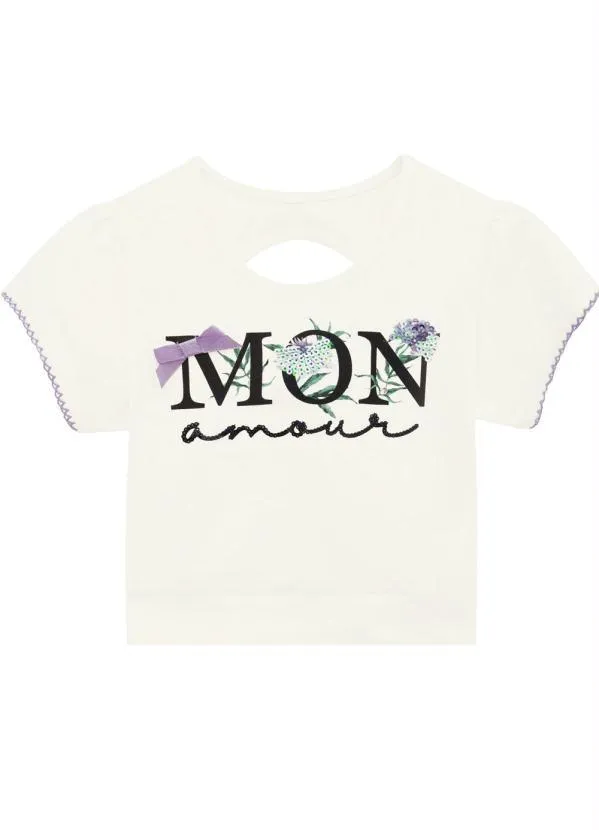 Milon - Conjunto Infantil MeninaOff White 3