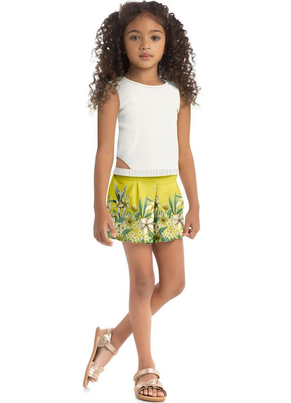 Milon - Conjunto Infantil Menina Off White 1