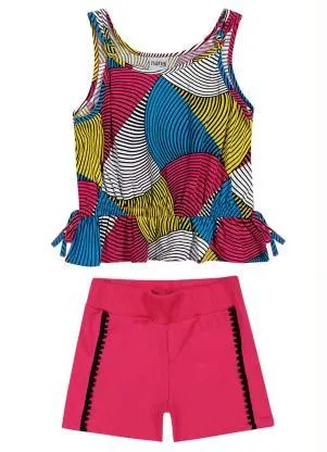 Nanai - Conjunto Infantil MeninaRosa - NANAI