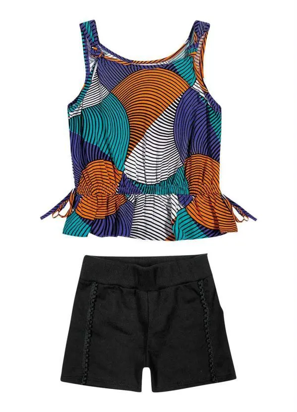 Nanai - Conjunto Infantil MeninaRoxo 2