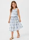 Select - Conjunto Infantil Feminino Saia e Regata Bege - variação: Bege