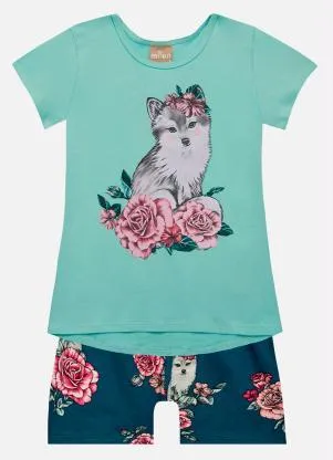 Milon - Conjunto Infantil MeninaVerde - MILON