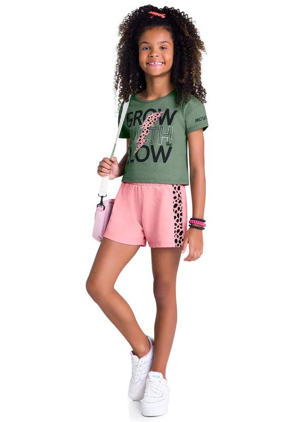 Kyly - Conjunto Infantil Menina Verde