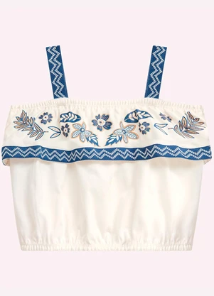 Conjunto Infantil Folhagem Nanai (Off White) - NANAI