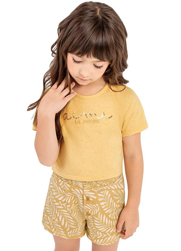 Colorittá - Conjunto Infantil Folhas Colorittá Amarelo