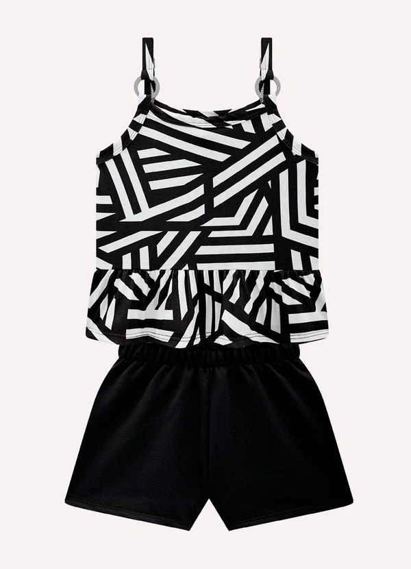 Kyly - Conjunto Infantil Formas Geométricas Preto 1