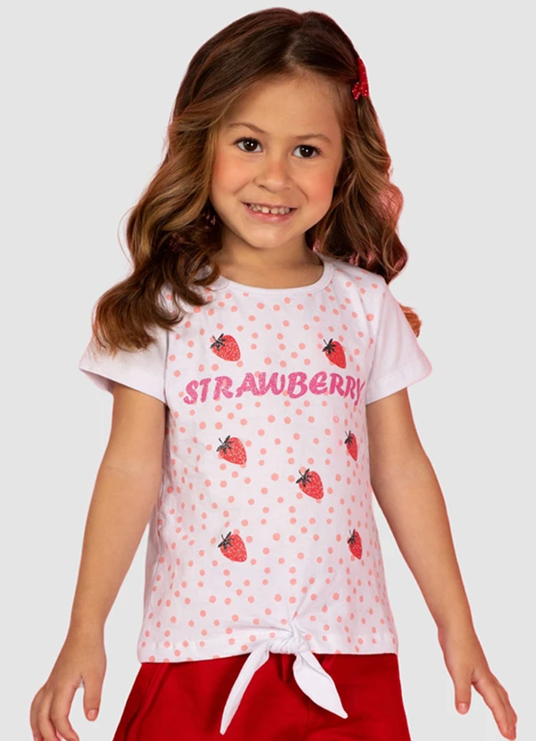 Turminha - Conjunto Infantil Meia Malha Verm 2