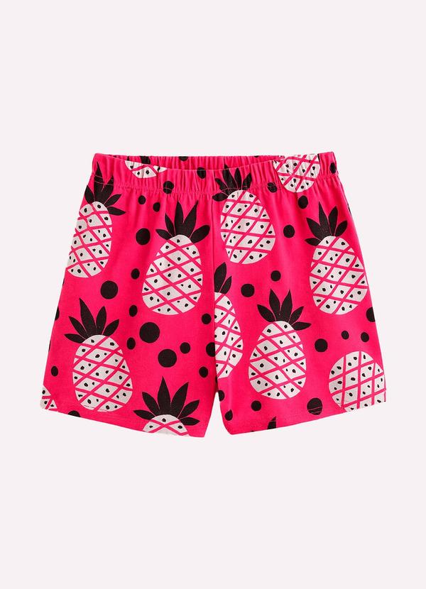 Kyly - Conjunto Infantil Menina Abacaxi Preto 3