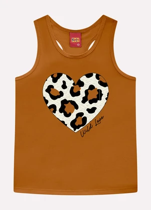 Kyly - Conjunto Infantil Menina Animal Print Amarelo - KYLY