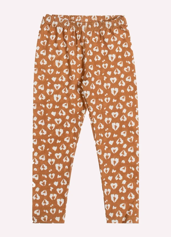 Kyly - Conjunto Infantil Menina Animal Print Off White 3