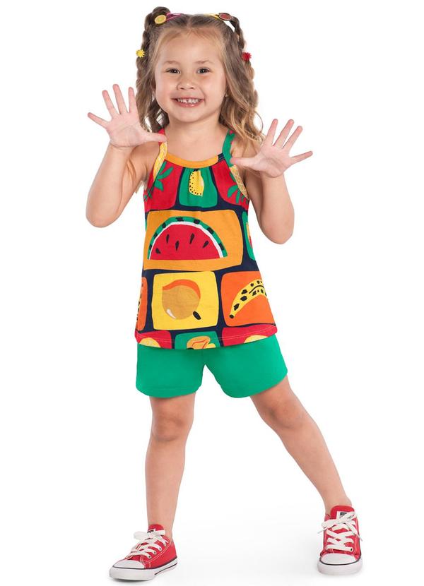 Kyly - Conjunto Infantil Menina Azul