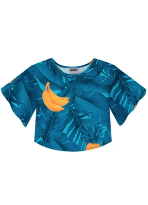 Nanai - Conjunto Infantil Menina Azul - NANAI