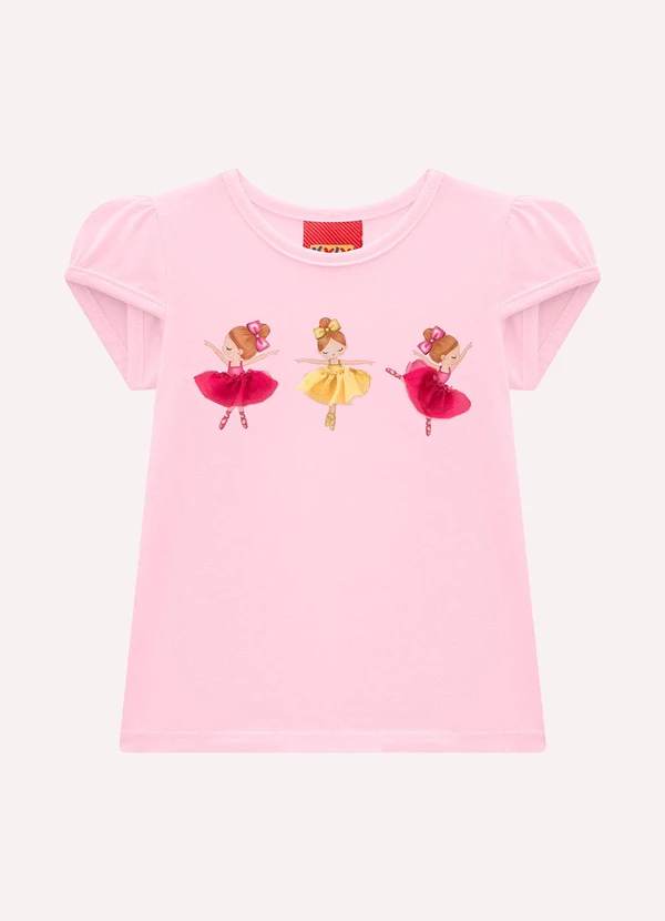 Kyly - Conjunto Infantil Menina Bailarina Rosa 3
