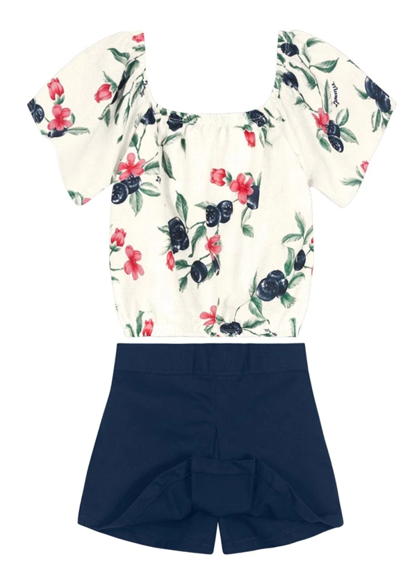 Brandili Mundi - Conjunto Infantil Menina Bege 3