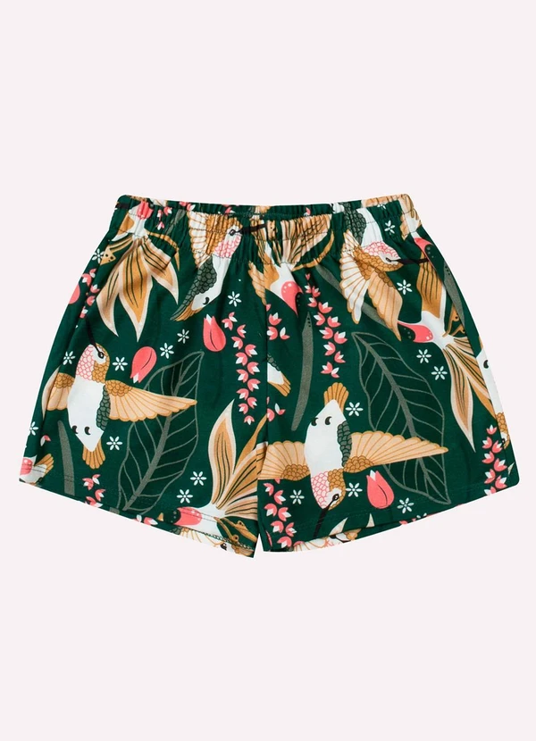 Kyly - Conjunto Infantil Menina Beija-Flor Marrom 3