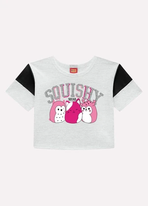Kyly - Conjunto Infantil Menina Bichinhos Cinza - KYLY