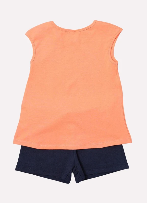 Kyly - Conjunto Infantil Menina Bichinhos Laranja 3