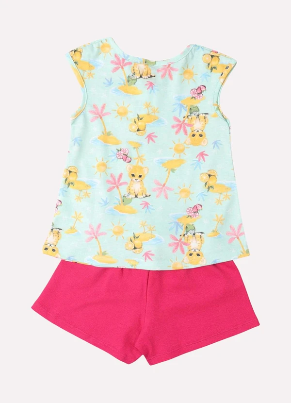 Kyly - Conjunto Infantil Menina Bichinhos Verde 3