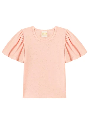 Milli e Nina - Conjunto Infantil Menina Blusa e Salopete Verde - MILLI E NINA