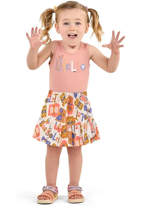 Elian - Conjunto Infantil Menina Borboletas Rosa - ELIAN