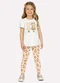Milon - Conjunto Infantil Menina Bordado Branco - variação: Branco