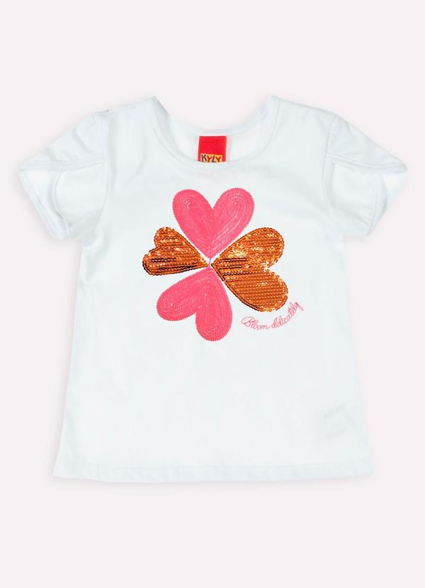 Kyly - Conjunto Infantil Menina Bordado Off White 2