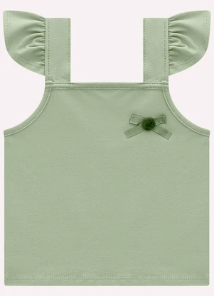Milon - Conjunto Infantil Menina Cerejas Verde - MILON