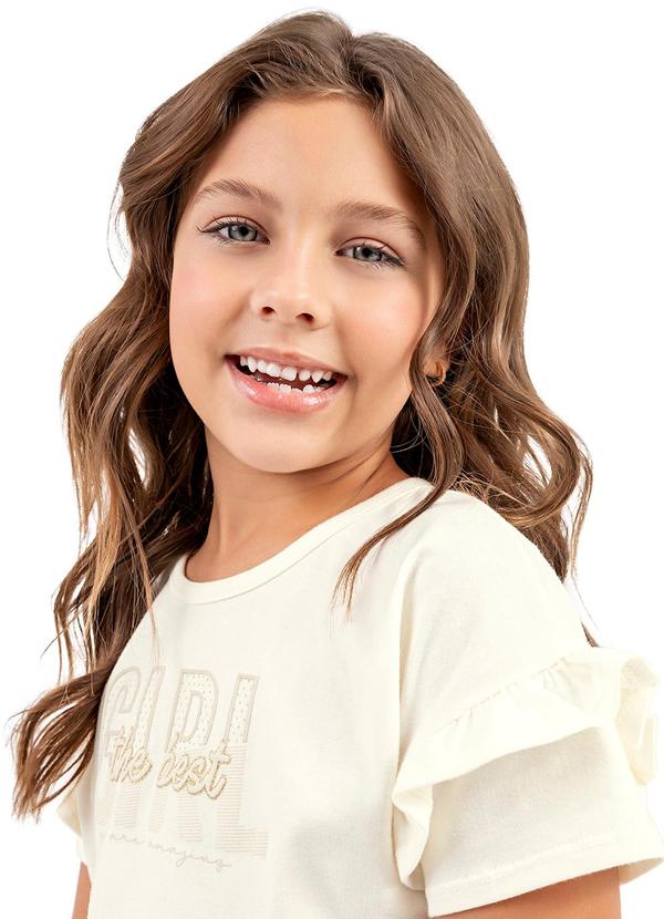 Colorittá - Conjunto Infantil Menina Charmoso Colorittá Bege 2