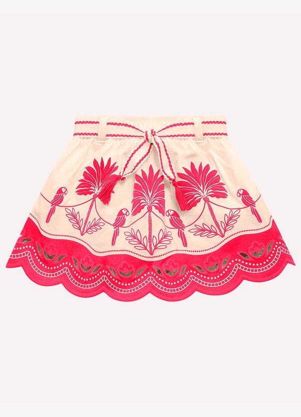 Nanai - Conjunto Infantil Menina com Corte a Laser Bege 3