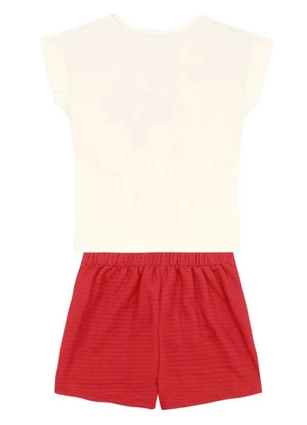 Brandili - Conjunto Infantil Menina com Glitter Natural 3