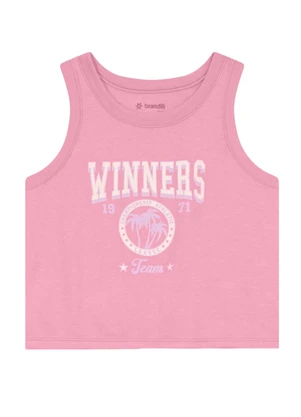 Brandili - Conjunto Infantil Menina com Glitter Rosa - BRANDILI