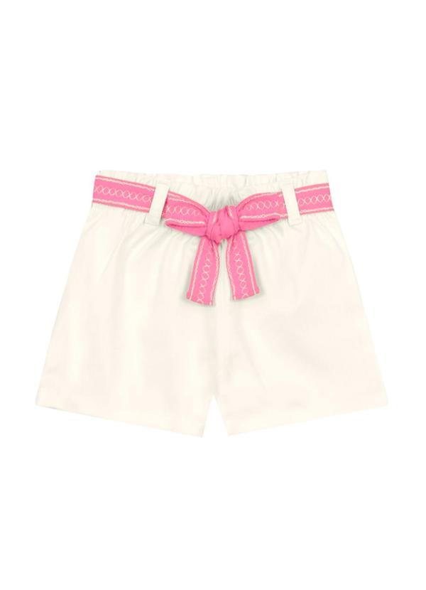 Brandili - Conjunto Infantil Menina com Laço Rosa 3