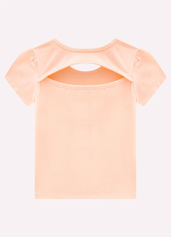 Milon - Conjunto Infantil Menina com Strass Laranja 3