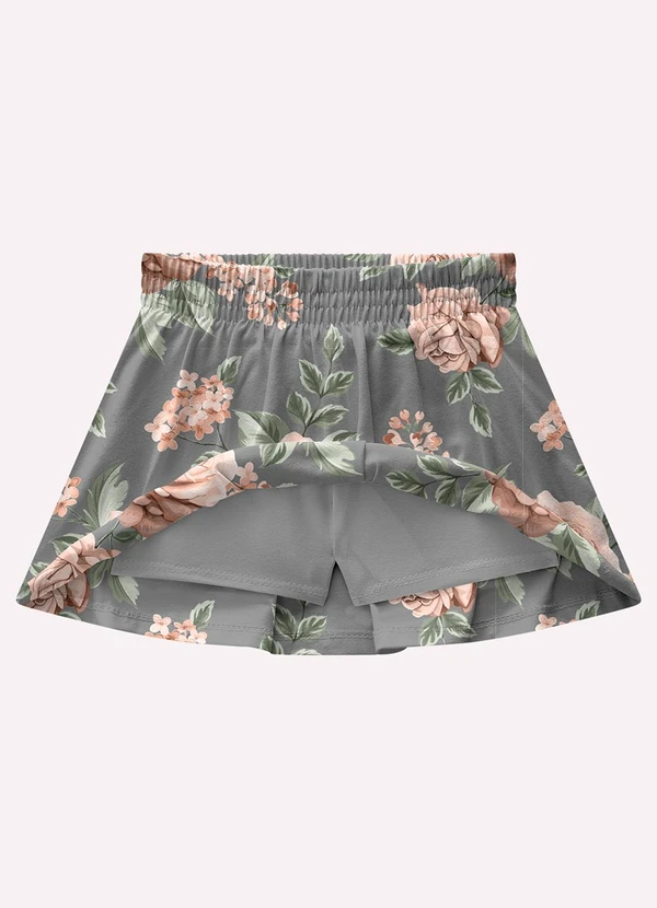 Milon - Conjunto Infantil Menina com Strass Laranja 4