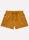 Kyly - Conjunto Infantil Menina Corações Marrom - variação: Marrom