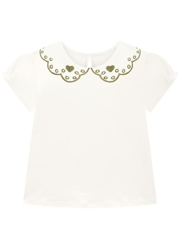 Milon - Conjunto Infantil Menina Corações Preto 2