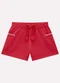 Kyly - Conjunto Infantil Menina Corações Marrom - variação: Vermelho