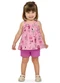 Elian - Conjunto Infantil Menina Cotton Leve Rosa - variação: Rosa